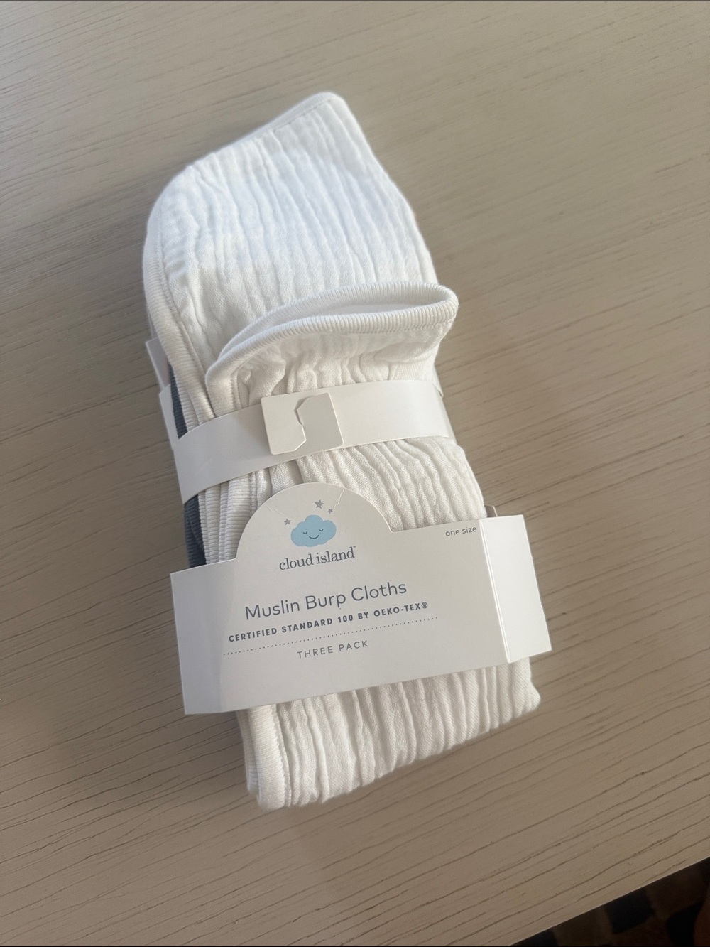 Brand new burp cloths
